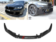 AUTHENTIC SOOQOO DRY CARBON FRONT LIP for BMW M5 F90 LCI 2021 - 2023 Forza Performance custom fit buy ST Style