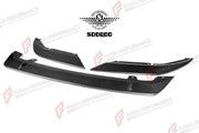 AUTHENTIC SOOQOO DRY CARBON FRONT LIP for BMW M5 F90 LCI 2021 - 2023 Forza Performance custom fit buy ST Style