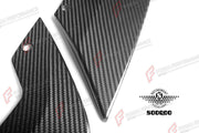 AUTHENTIC SOOQOO DRY CARBON FRONT LIP for BMW M5 F90 LCI 2021 - 2023 Forza Performance custom fit buy ST Style