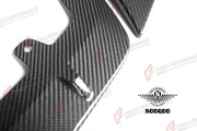 AUTHENTIC SOOQOO DRY CARBON FRONT LIP for BMW M5 F90 LCI 2021 - 2023 Forza Performance custom fit buy ST Style