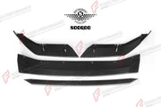 AUTHENTIC SOOQOO DRY CARBON FRONT LIP for BMW M5 F90 LCI 2021 - 2023 Forza Performance custom fit buy MT Style