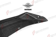 AUTHENTIC SOOQOO DRY CARBON FRONT LIP for BMW M5 F90 LCI 2021 - 2023 Forza Performance custom fit buy MT Style