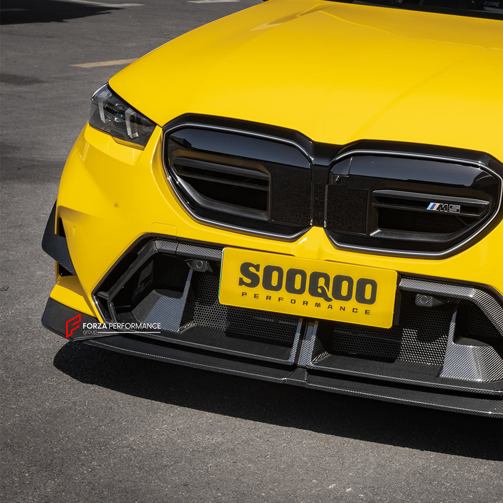 AUTHENTIC SOOQOO DRY CARBON FRONT LIP for BMW M5 G90 G99 2025+

Set includes:

Front Lip

Material: Dry Carbon

NOTE: Professional installation is required

Payment ►
Visa
Mastercard
PayPal with a credit card (add 4.4% at checkout)
Payoneer
Cryptocurrency
Shipment ►
By express DHL/UPS/TNT/FedEx
To the local international airport
Special line by air
Special line by the sea
To Europe and the UK by train

Please let us know which shipping option you prefer.