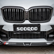AUTHENTIC SOOQOO DRY CARBON FRONT LIP for BMW X3M F97 LCI X4M F98 LCI 2022+



Set includes:

Front Lip

Material: Type-A Prepreg Carbon

Note: Professional installation is required