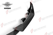AUTHENTIC SOOQOO DRY CARBON FRONT LIP for BMW X6 G06 LCI 2023+ Forza Performance custom fit buy MP Style