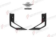 AUTHENTIC SOOQOO DRY CARBON FRONT SIDE VENTS for BMW X3M F97 X4M F98 2019+ Forza Performance custom fit buy OEM Style
