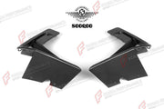 AUTHENTIC SOOQOO DRY CARBON FRONT SIDE VENTS for BMW X3M F97 X4M F98 2019+ Forza Performance custom fit buy OEM Style