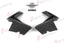 AUTHENTIC SOOQOO DRY CARBON FRONT SIDE VENTS for BMW X3M F97 X4M F98 2019+ Forza Performance custom fit buy OEM Style