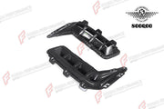 AUTHENTIC SOOQOO DRY CARBON FRONT SIDE VENTS for BMW X5 G05 LCI 2023+ Forza Performance custom fit buy MP Style