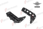 AUTHENTIC SOOQOO DRY CARBON FRONT SIDE VENTS for BMW X5 G05 LCI 2023+ Forza Performance custom fit buy MP Style