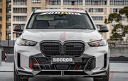 AUTHENTIC SOOQOO DRY CARBON FRONT SIDE VENTS for BMW X5 G05 LCI 2023+ Forza Performance custom fit buy MP Style
