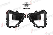 AUTHENTIC SOOQOO DRY CARBON FRONT SIDE VENTS for BMW X5M F95 LCI 2023+ Forza Performance custom fit buy OEM Style