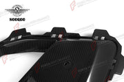 AUTHENTIC SOOQOO DRY CARBON FRONT SIDE VENTS for BMW X5M F95 LCI 2023+ Forza Performance custom fit buy OEM Style