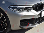AUTHENTIC SOOQOO DRY CARBON FRONT SPLITTERS for BMW M5 F90 PRE-LCI 2017 - 2020 Forza Performance custom fit buy MP Style