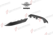 AUTHENTIC SOOQOO DRY CARBON FRONT SPLITTERS for BMW M8 F91 F92 F93 2021+ Forza Performance custom fit buy OEM Style