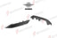 AUTHENTIC SOOQOO DRY CARBON FRONT SPLITTERS for BMW M8 F91 F92 F93 2021+ Forza Performance custom fit buy OEM Style