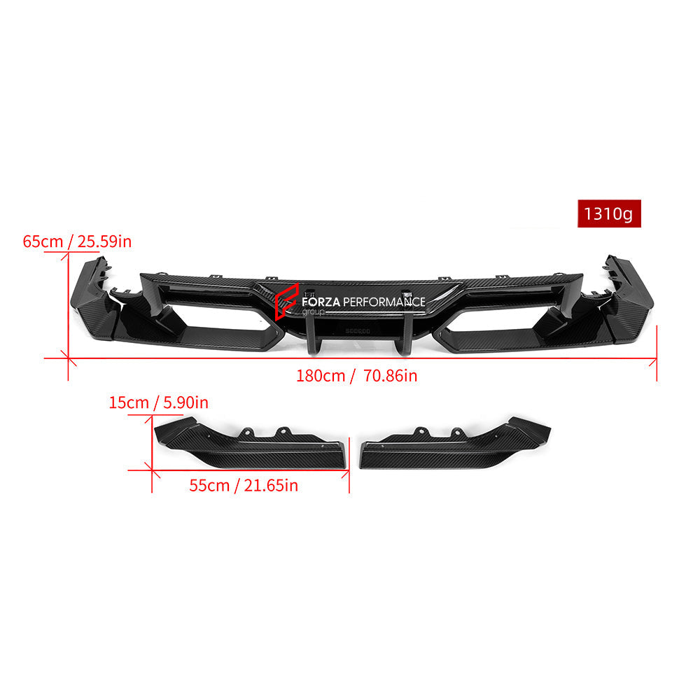 AUTHENTIC SOOQOO DRY CARBON REAR DIFFUSER for BMW M2 G87 2023+

Set includes:

Rear Diffuser

Material: Prepreg Carbon

Note: Professional installation is required