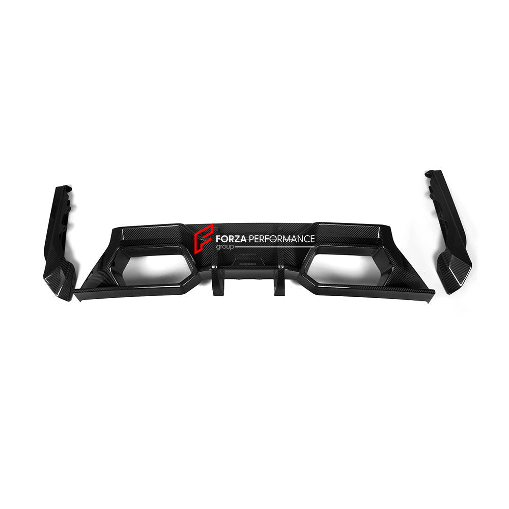 AUTHENTIC SOOQOO DRY CARBON REAR DIFFUSER for BMW M2 G87 2023+

Set includes:

Rear Diffuser

Material: Prepreg Carbon

Note: Professional installation is required