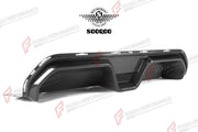AUTHENTIC SOOQOO DRY CARBON REAR DIFFUSER for BMW M5 F90 LCI 2021 - 2023 Forza Performance custom fit buy CS Style