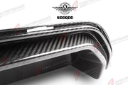 AUTHENTIC SOOQOO DRY CARBON REAR DIFFUSER for BMW M5 F90 LCI 2021 - 2023 Forza Performance custom fit buy CS Style