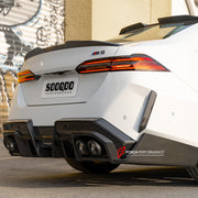 AUTHENTIC SOOQOO DRY CARBON REAR DIFFUSER for BMW M5 G90 G99

Set includes:

Rear Diffuser


Material: Prepreg Carbon

NOTE: Professional installation is required