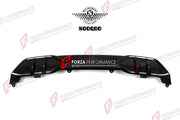 AUTHENTIC SOOQOO DRY CARBON REAR DIFFUSER for BMW X5 G05 PRE-LCI 2019 - 2023 Forza Performance custom fit buy MP Style