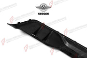 AUTHENTIC SOOQOO DRY CARBON REAR DIFFUSER for BMW X5 G05 PRE-LCI 2019 - 2023 Forza Performance custom fit buy MP Style