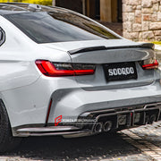 AUTHENTIC SOOQOO DRY CARBON REAR DIFFUSER for BMW M3 G80 G81 2020+ M4 G82 G83 G8X 2021+

Set includes:

Rear Diffuser

Material: Prepreg Carbon

Note: Professional installation is required.
