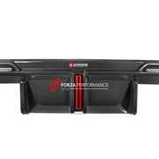 AUTHENTIC SOOQOO DRY CARBON REAR DIFFUSER for BMW M3 G80 G81 2020+ M4 G82 G83 G8X 2021+

Set includes:

Rear Diffuser

Material: Prepreg Carbon

Note: Professional installation is required.
