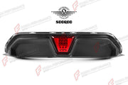 AUTHENTIC SOOQOO DRY CARBON REAR DIFFUSER WITH BRAKE LIGHT for BMW M5 F90 LCI 2021 - 2023 Forza Performance custom fit buy CS Style