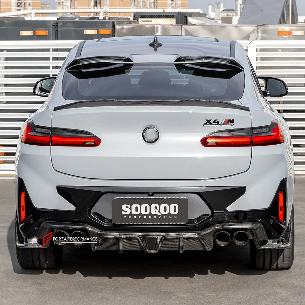 AUTHENTIC SOOQOO DRY CARBON REAR DIFFUSER with BRAKE LIGHT for BMW X4M F98 LCI 2022+



Set includes:

Rear Diffuser with Brake Light

Material: Prepreg Carbon

Note: Professional installation is required