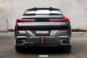 AUTHENTIC SOOQOO DRY CARBON REAR DIFFUSER with BRAKE LIGHTS for BMW X6 G06 2020+

Set includes:

Rear Diffuser

Material: Prepreg Carbon

Note: Professional installation is required
