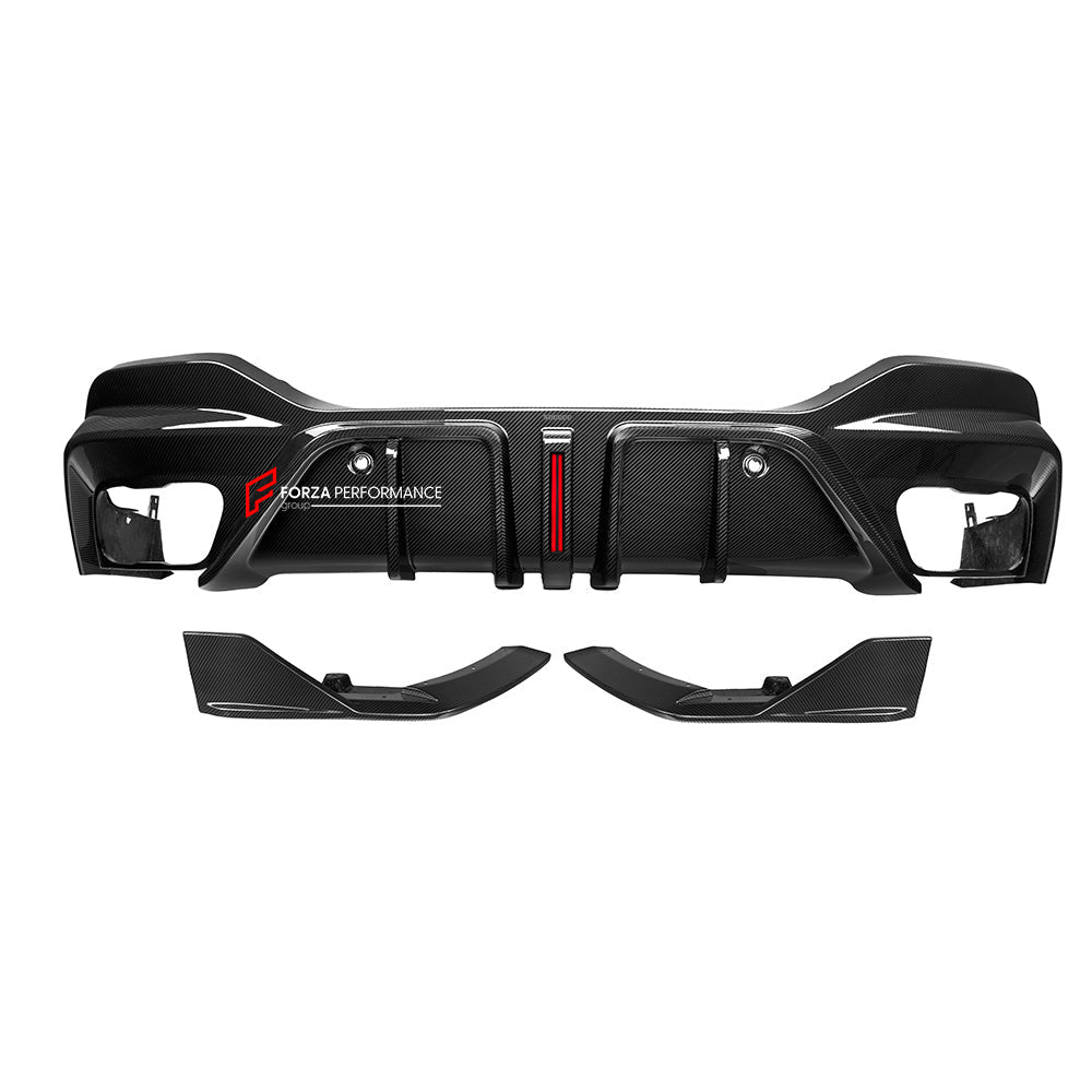 AUTHENTIC SOOQOO DRY CARBON REAR DIFFUSER with BRAKE LIGHTS for BMW X6 G06 2020+

Set includes:

Rear Diffuser

Material: Prepreg Carbon

Note: Professional installation is required