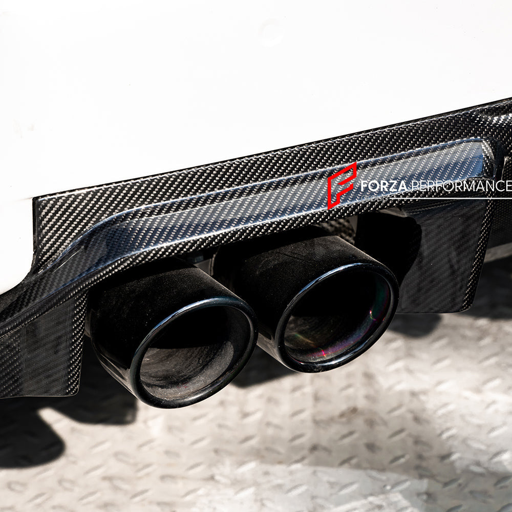 AUTHENTIC SOOQOO DRY CARBON REAR DIFFUSER with BREAK LIGHT for BMW M2 G87 2023+

Set includes:

Rear Diffuser

Material: Prepreg Carbon

Note: Professional installation is required