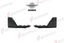 AUTHENTIC SOOQOO DRY CARBON REAR SPLITTERS for BMW X5 G05 PRE-LCI 2019 - 2023 Forza Performance custom fit buy MP Style