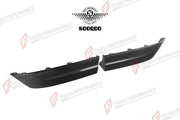 AUTHENTIC SOOQOO DRY CARBON REAR SPLITTERS for BMW X6M F96 PRE-LCI 2020 - 2023 Forza Performance custom fit buy OEM Style