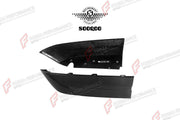 AUTHENTIC SOOQOO DRY CARBON REAR SPLITTERS for BMW X6M F96 PRE-LCI 2020 - 2023 Forza Performance custom fit buy OEM Style