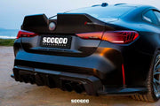 AUTHENTIC SOOQOO DRY CARBON TRUNK LID SPOILER for BMW 3 SERIES G20 G28 M3 G80 4 SERIES G22 M4 G82 2019+
Material: Dry Carbon

NOTE: Professional installation is required.