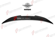 AUTHENTIC SOOQOO DRY CARBON REAR SPOILER for BMW M3 E93 2006 - 2013 Forza Performance custom fit buy PSM Style
