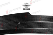 AUTHENTIC SOOQOO DRY CARBON REAR SPOILER for BMW M3 E93 2006 - 2013 Forza Performance custom fit buy PSM Style
