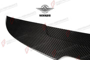 AUTHENTIC SOOQOO DRY CARBON REAR SPOILER for BMW M3 E93 2006 - 2013 Forza Performance custom fit buy PSM Style
