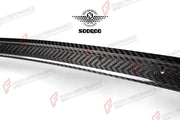 AUTHENTIC SOOQOO DRY CARBON REAR SPOILER for BMW M5 F90 2017 - 2023 Forza Performance custom fit buy M5 Style