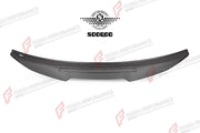 AUTHENTIC SOOQOO DRY CARBON REAR SPOILER for BMW M5 F90 2017 - 2023 Forza Performance custom fit buy PSM Style