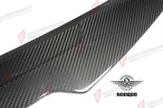 AUTHENTIC SOOQOO DRY CARBON REAR SPOILER for BMW M5 F90 2017 - 2023 Forza Performance custom fit buy PSM Style