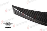 AUTHENTIC SOOQOO DRY CARBON REAR SPOILER for BMW M5 F90 2017 - 2023 Forza Performance custom fit buy CS Style
