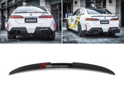 AUTHENTIC SOOQOO DRY CARBON REAR SPOILER for BMW M5 G90 2025+ Forza Performance custom fit buy MP Style