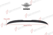 AUTHENTIC SOOQOO DRY CARBON REAR SPOILER for BMW M8 F91 2021+ Forza Performance custom fit buy MP Style