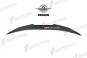 AUTHENTIC SOOQOO DRY CARBON REAR SPOILER for BMW M8 F91 2021+ Forza Performance custom fit buy PSM Style