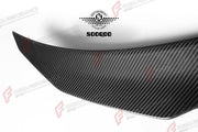 AUTHENTIC SOOQOO DRY CARBON REAR SPOILER for BMW M8 F91 2021+ Forza Performance custom fit buy PSM Style