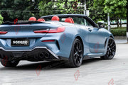 AUTHENTIC SOOQOO DRY CARBON REAR SPOILER for BMW M8 F91 2021+ Forza Performance custom fit buy AC Style